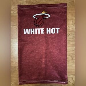 NBA Miami Heat Maroon Neck Gaiter (OS)